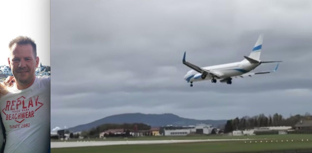 Passagier Manfred Ortel (49) beschreibt "Heute", wie er den "Sturm-Flug" von Salzburg überlebte. Seine Handy-Aufnahmen von der Beinahe-Katastrophe gingen um die Welt. 