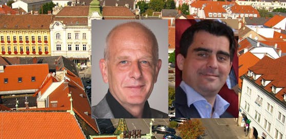 Streit zwischen SP-Vizebürgermeister Thomas Pfaffl und VP-Bürgermeister Christian Gepp.
