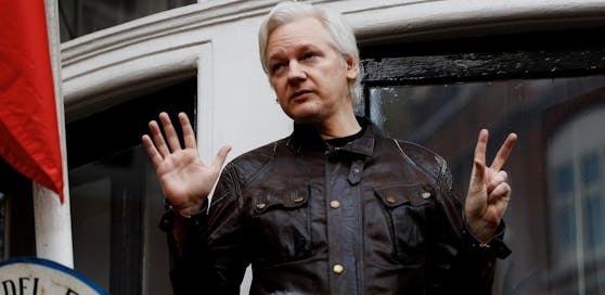 Julian Assange im Jahr 2017