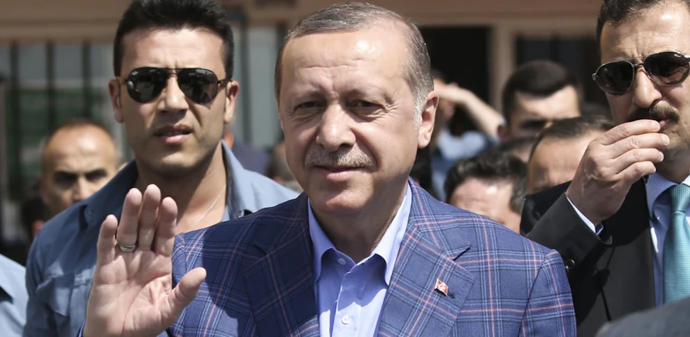 Recep Tayyip Erdogan.
