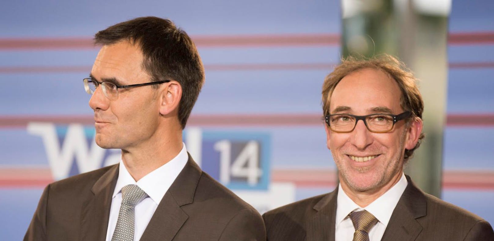Bilden auch in Zukunft ein starkes Duo: Landeshauptmann Markus Wallner (ÖVP) und Grünen-Landessprecher Johannes Rauch.
