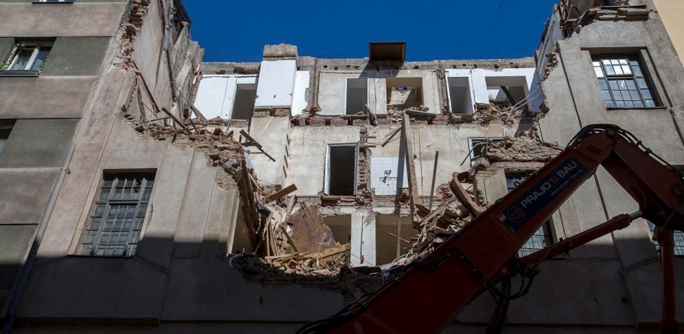 Das Gebäude in der Floßgasse, in dem einst ein jüdisches Bad untergebracht war, wurde als erhaltenswert eingestuft.