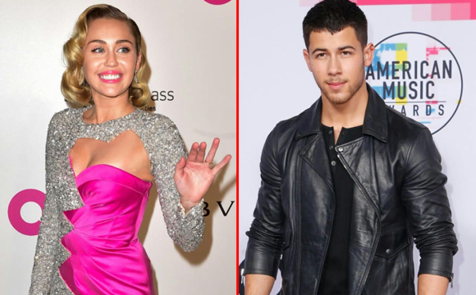 Miley Cyrus und Nick Jonas waren von 2006 bis 2007 und dann nochmals 2009 ein Paar. 