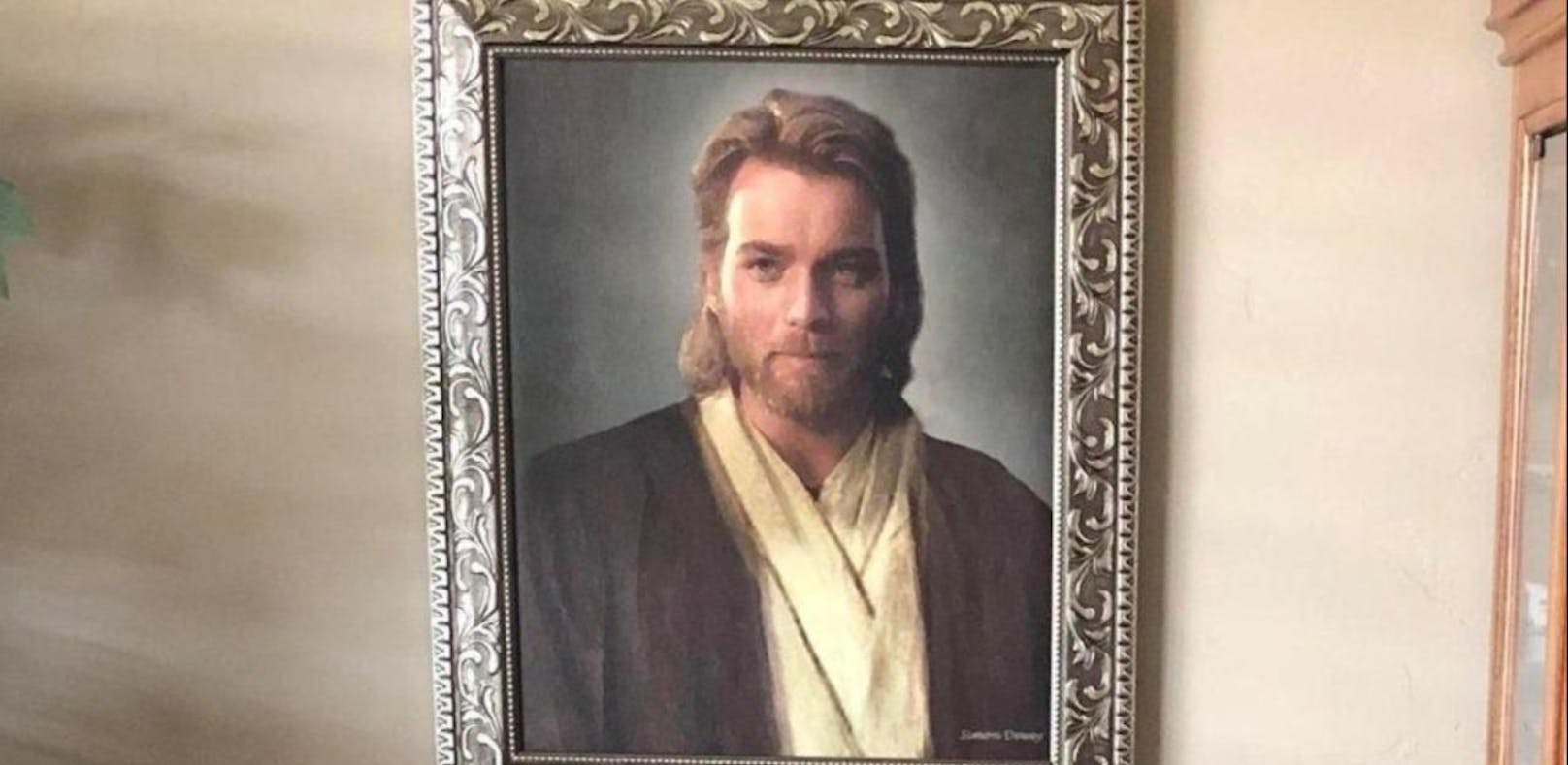 Ewan McGregor in seiner Rolle als Obi-Wan Kenobi in &quot;Star Wars&quot; geht bei einer Familie in Utah als Jesus durch. 