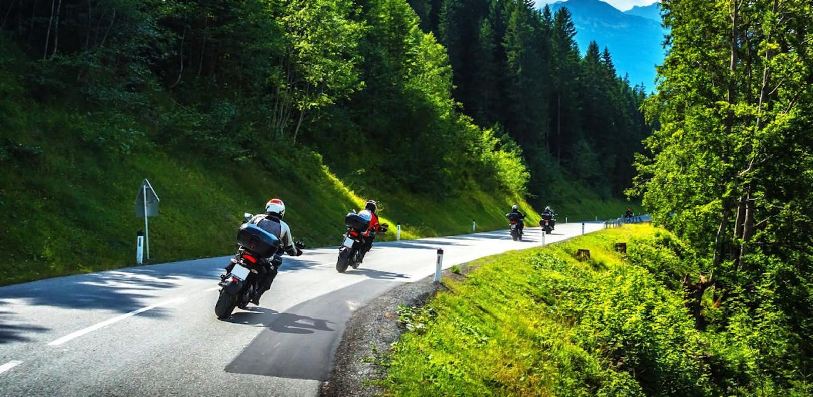 Ausfahrt am Wochenende kostet zwei Bikern Schein