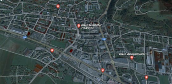 Der Unfall passierte am örtlichen Busbahnhof in Liezen