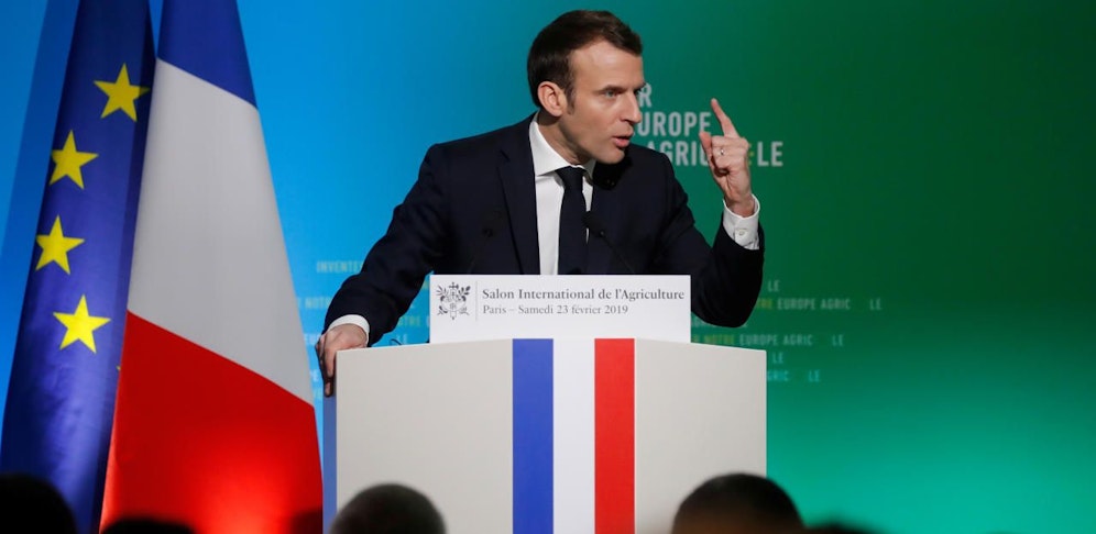 Macron schrieb einen Gastbeitrag, der in mehreren europäischen Zeitungen erschien.