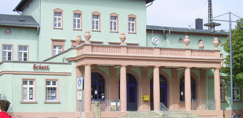 Die Frau wurde am Bahnhof Naumburg gefunden