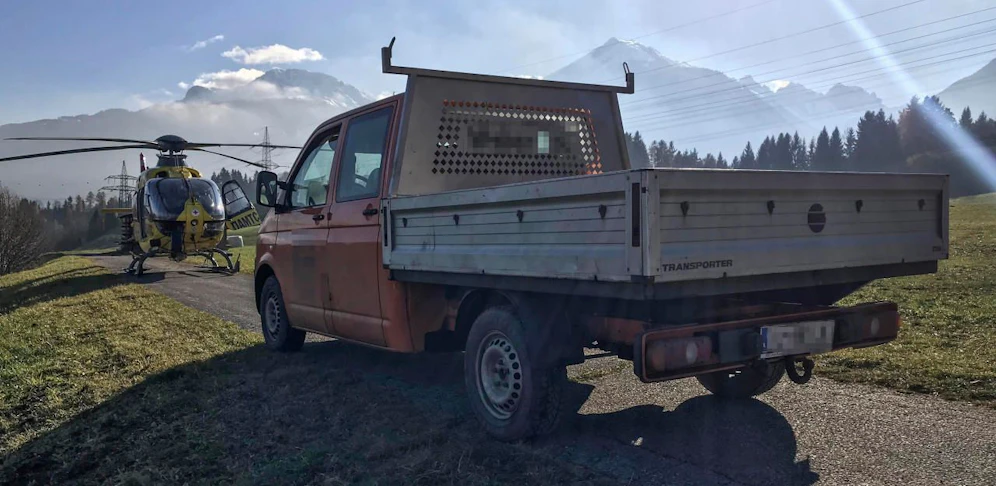 Der Lenker des Pritschenwagens erfasste den Fußgänger