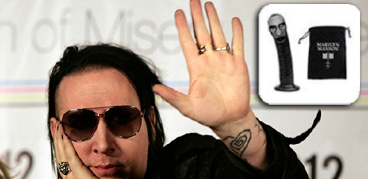 Heute.at - Marilyn Manson verkauft Dildos mit seinem Gesicht