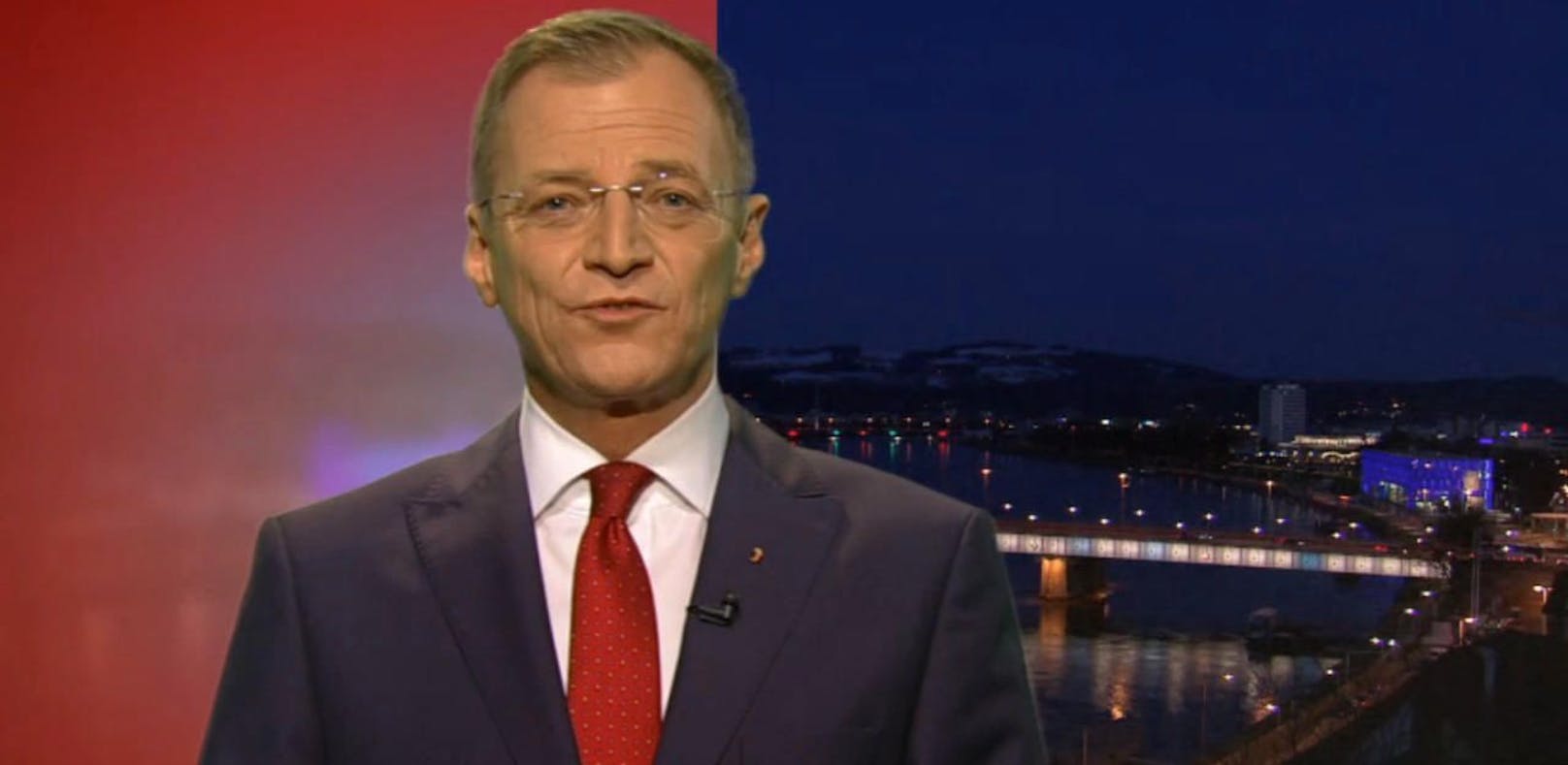 Landeshauptmann Thomas Stelzer nahm Donnerstagabend im ORF Stellung zu den Forderungen nach einer wirksamen Bekämpfung von Rechtsextremismus.