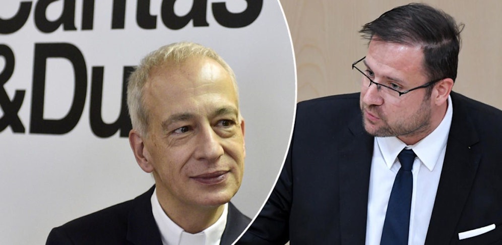 Der Clinch zwischen der Caritas (Michael Landau) und der Regierung geht weiter. Jetzt teilt Hafenecker (FPÖ) aus.