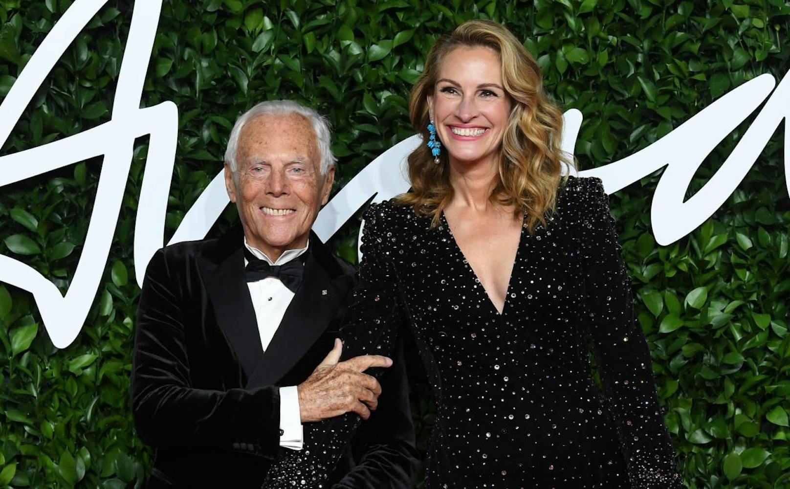 Designer Giorgio Armani (85) und Oscar-Preisträgerin Julia Roberts
