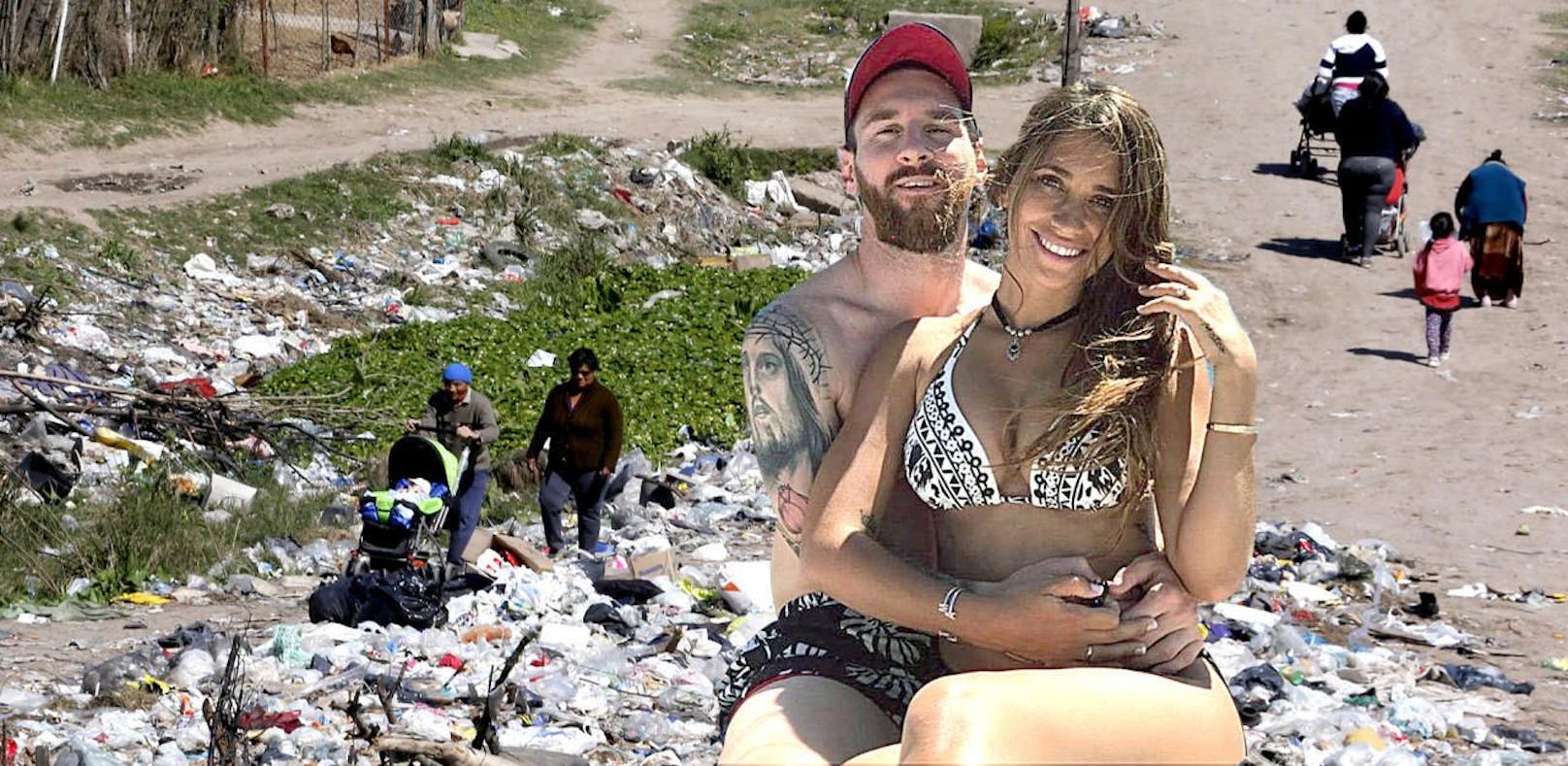 Messi heiratet Jugendliebe mitten im Drogen-Slum