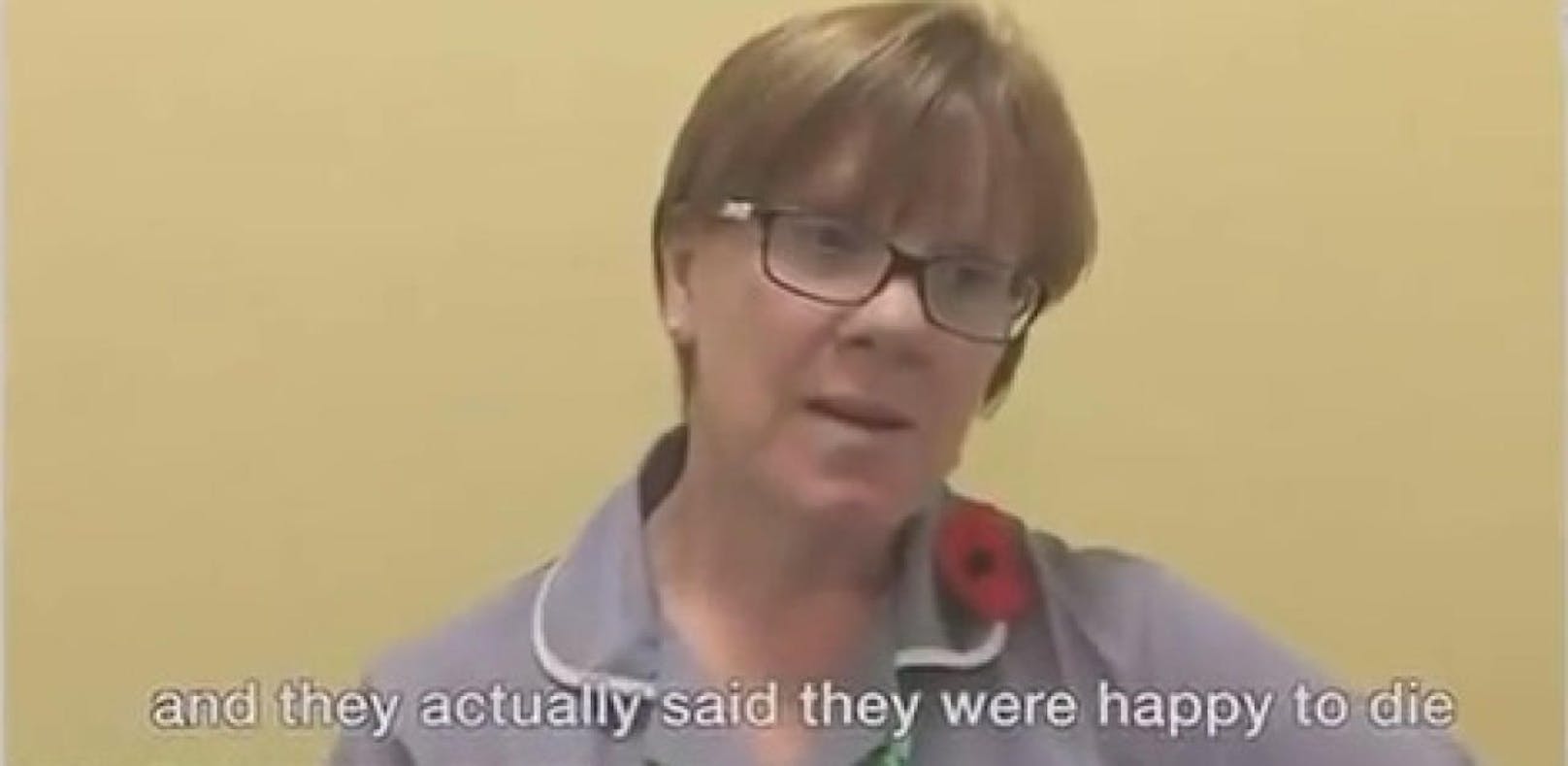 Krankenschwestern sprechen über die letzten Momente mit Sterbenden