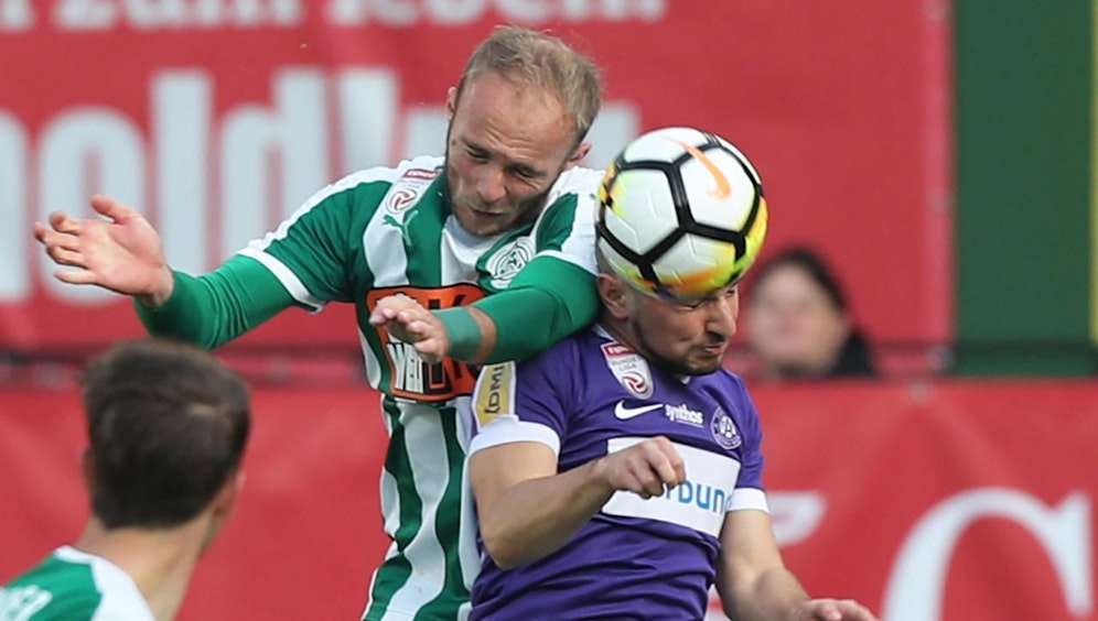 Mattersburg bezwang die Austria mit 3:1.