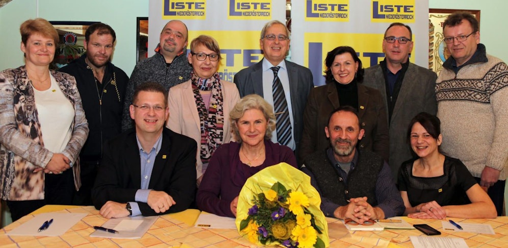 Barbara Rosenkranz ist Obfrau der Liste NÖ, Thomas Zeimke und Cornelia Makowsky-Egger wurden zu ihren Stellvertretern gewählt.