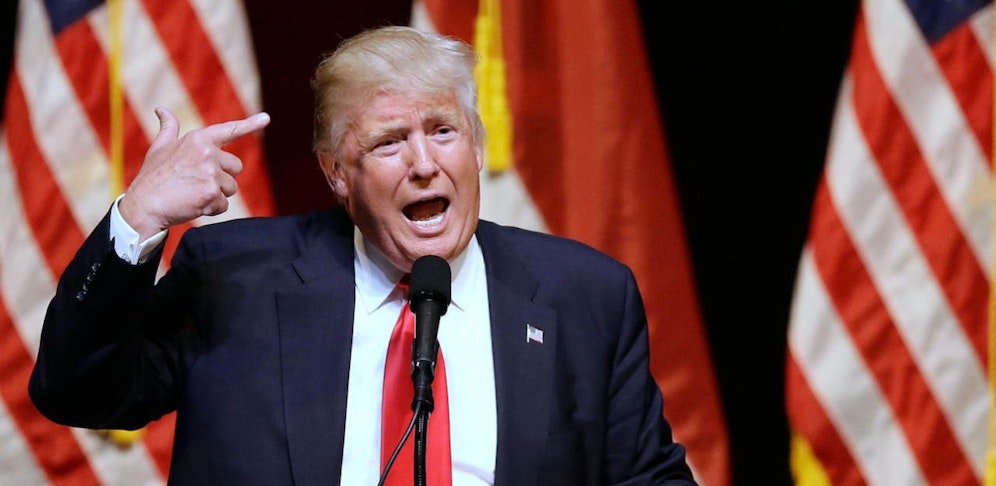 Der US-Präsident bezeichnet sich selbst als genial.