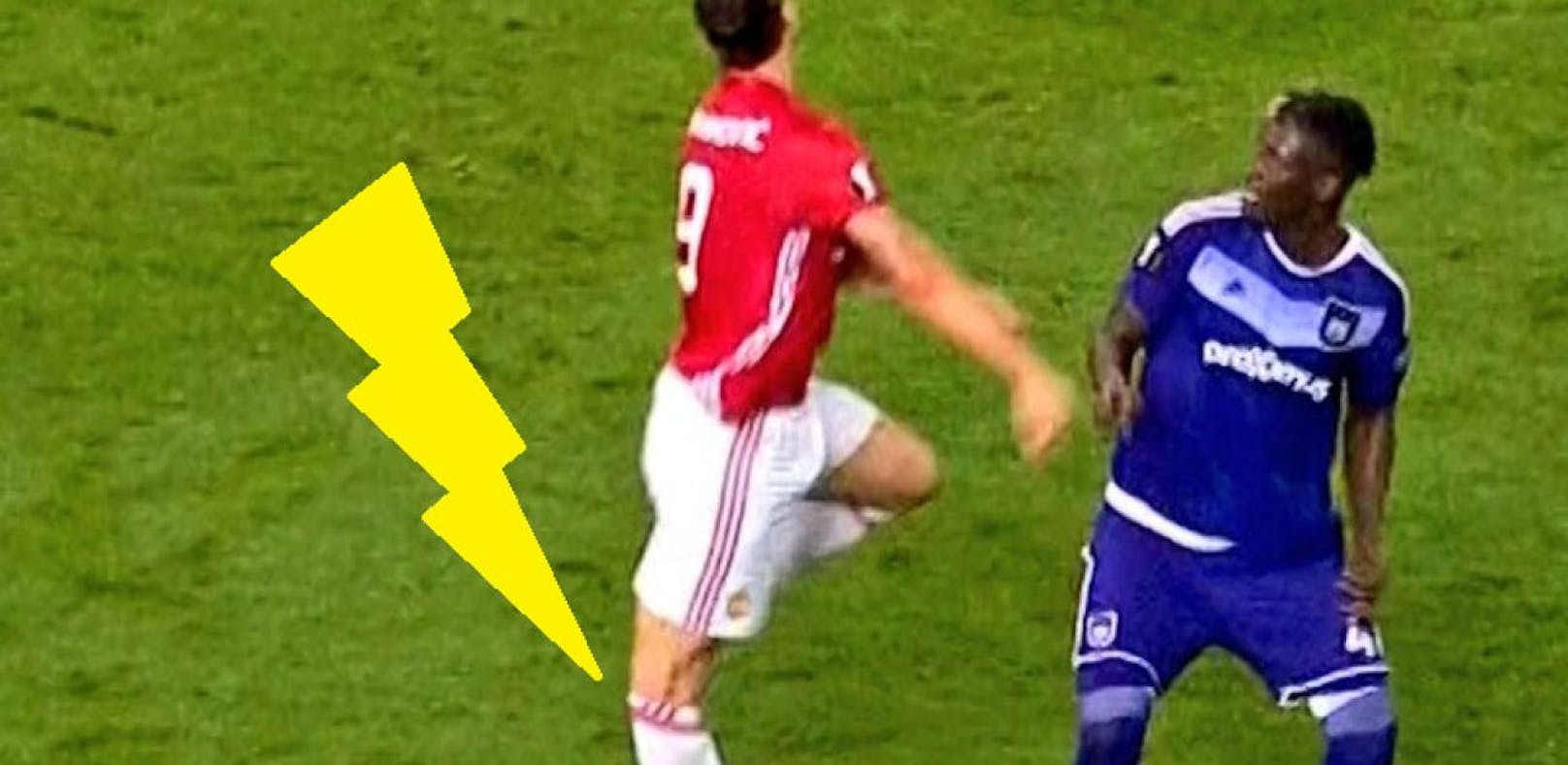 Auweh! Ibrahimovic mit heftiger Knie-Verletzung