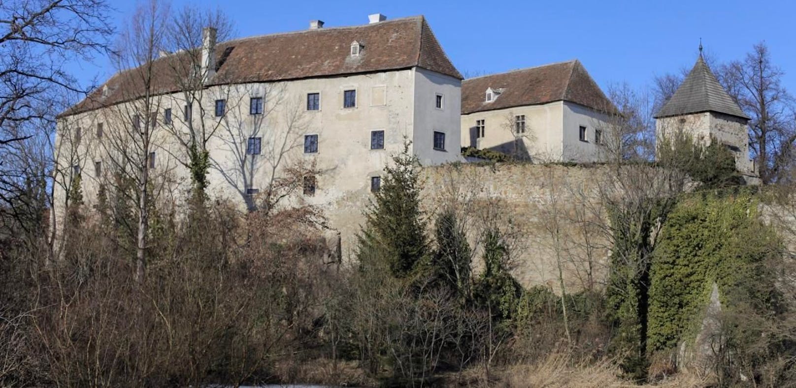 Das Schloss Burgschleinitz am Dienstag.