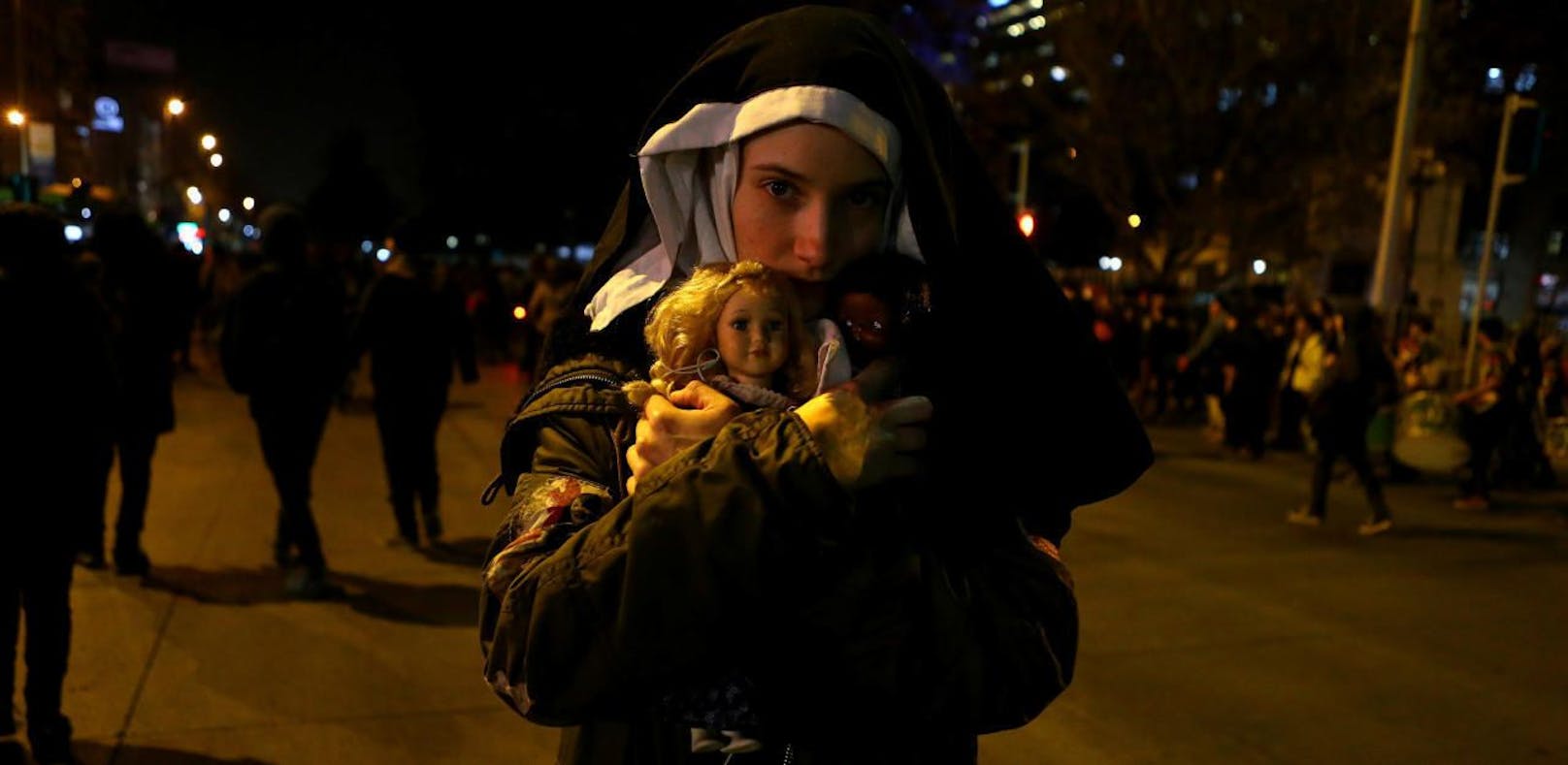Chileninnen demonstrieren für legale Abtreibungen