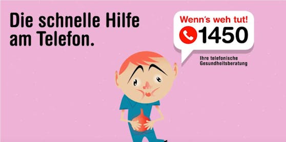 Die kostenlose Gesundheits-Hotline 1450 startet nun österreichweit. 
