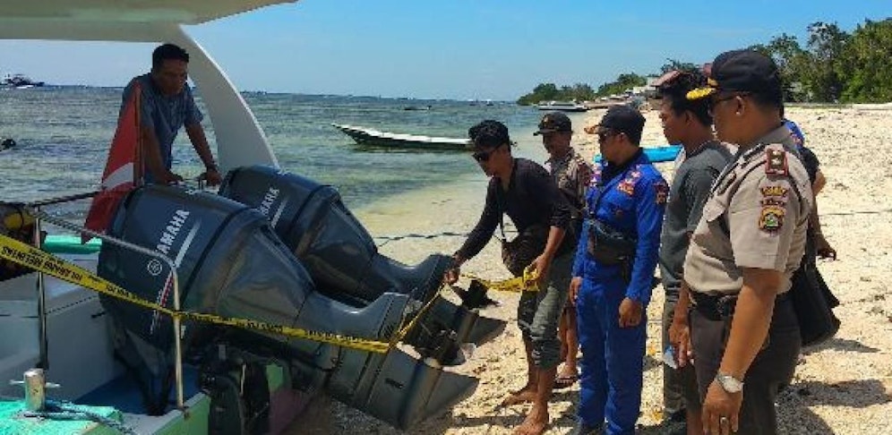 Die Frau wurde von einer Schiffsschraube getroffen