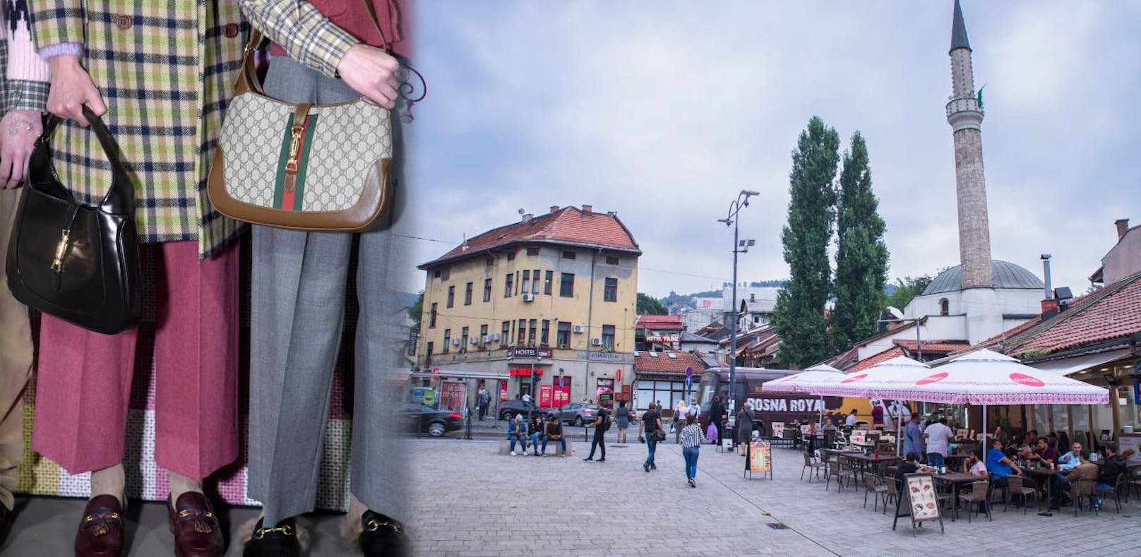 Marken-Zwang am Balkan: Wieso wir 'Gutschi' tragen