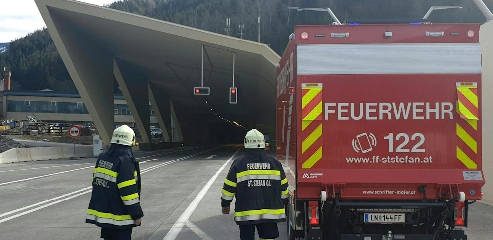 Der Gleinalmtunnel war Sonntagmittag in beide Richtungen für fast zwei Stunden gesperrt.  