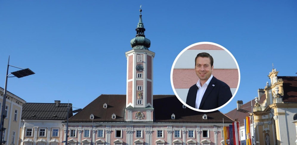 Aus dem Rathaus wird Otzelbergers (kl. Foto) Kritik mit einer Stellungnahme gekontert.