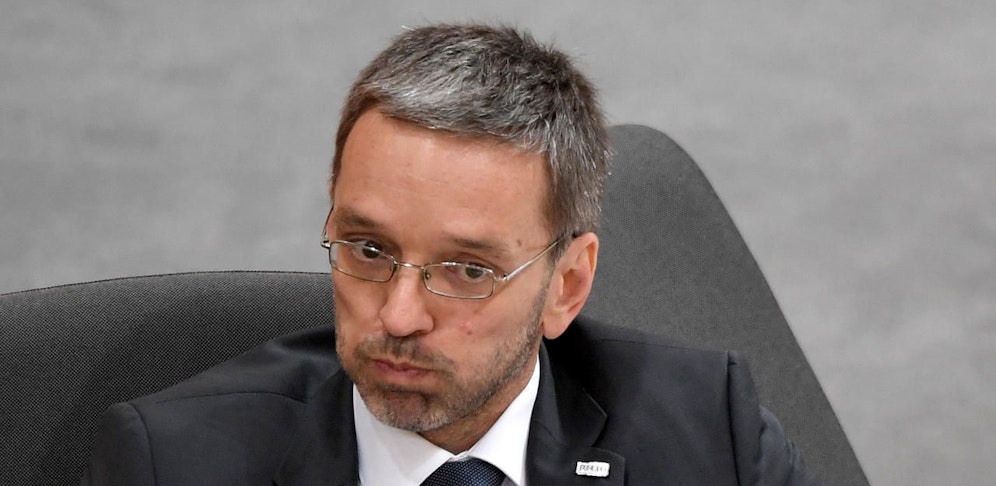 Innenminister Herbert Kickl (FPÖ) 