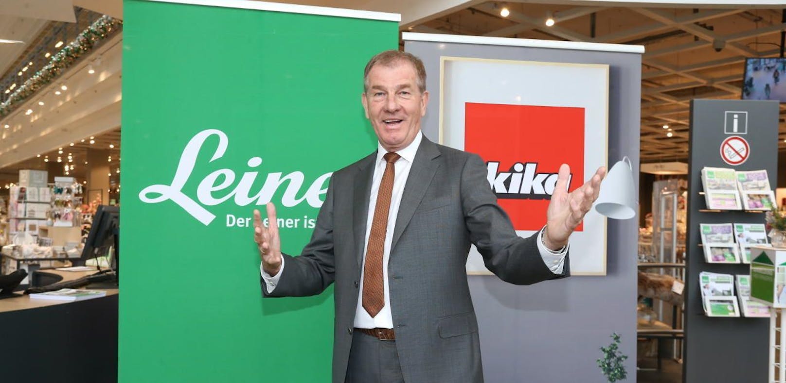 Kika/Leiner-Boss Reinhold Gütebier