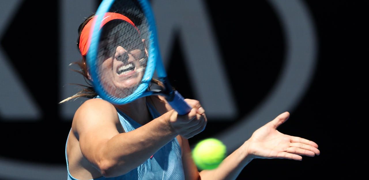 Heute.at - Scharapowa verteilt Brille, zwei Top-Spieler out