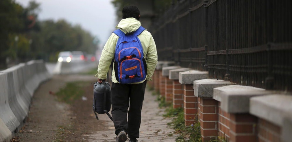 Insgesamt 16 Männer wurden in Ebreichsdorf aufgegriffen.