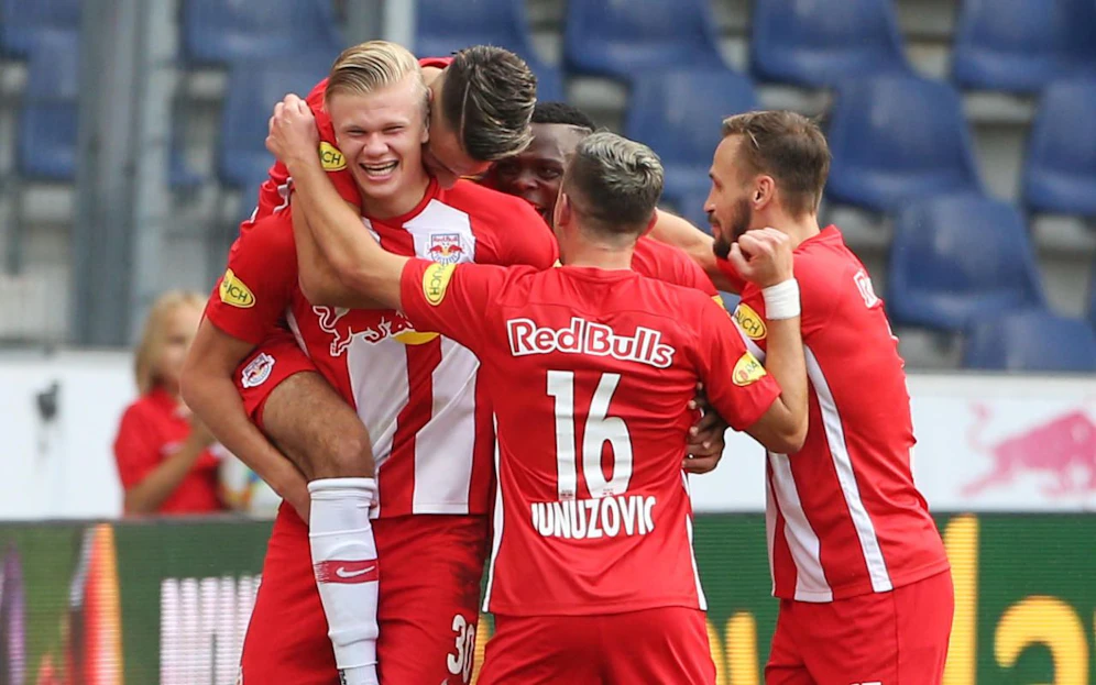 Jubel bei Red Bull Salzburg