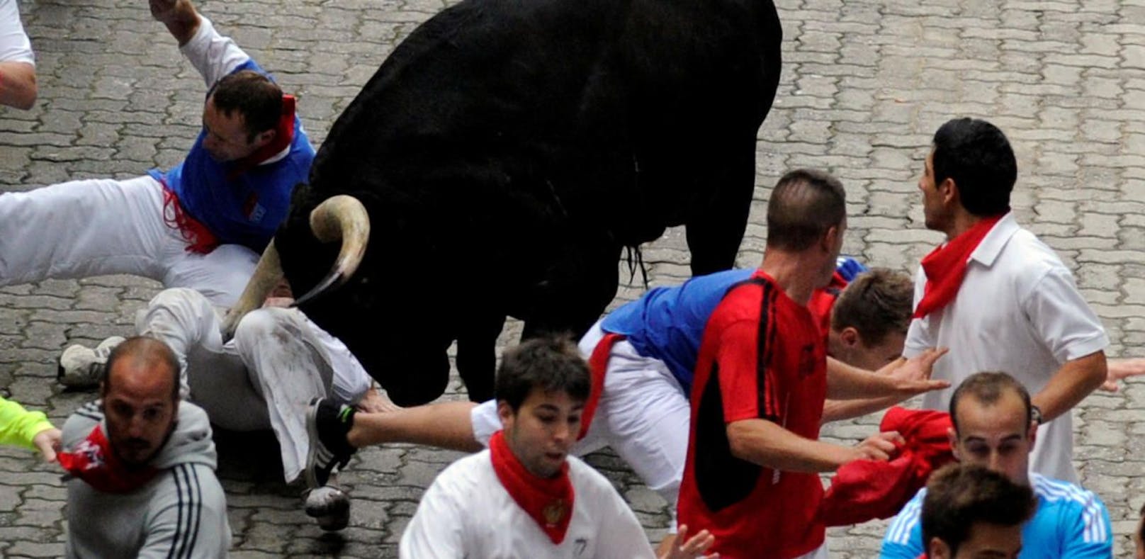 Spanien: Stier durchbohrt Zuschauer mit Hörnern