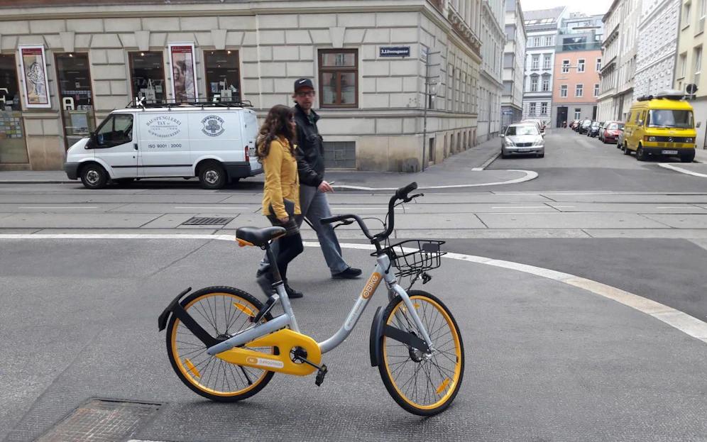 "oBike" verspricht, störend abgestellte Räder einzusammeln.
