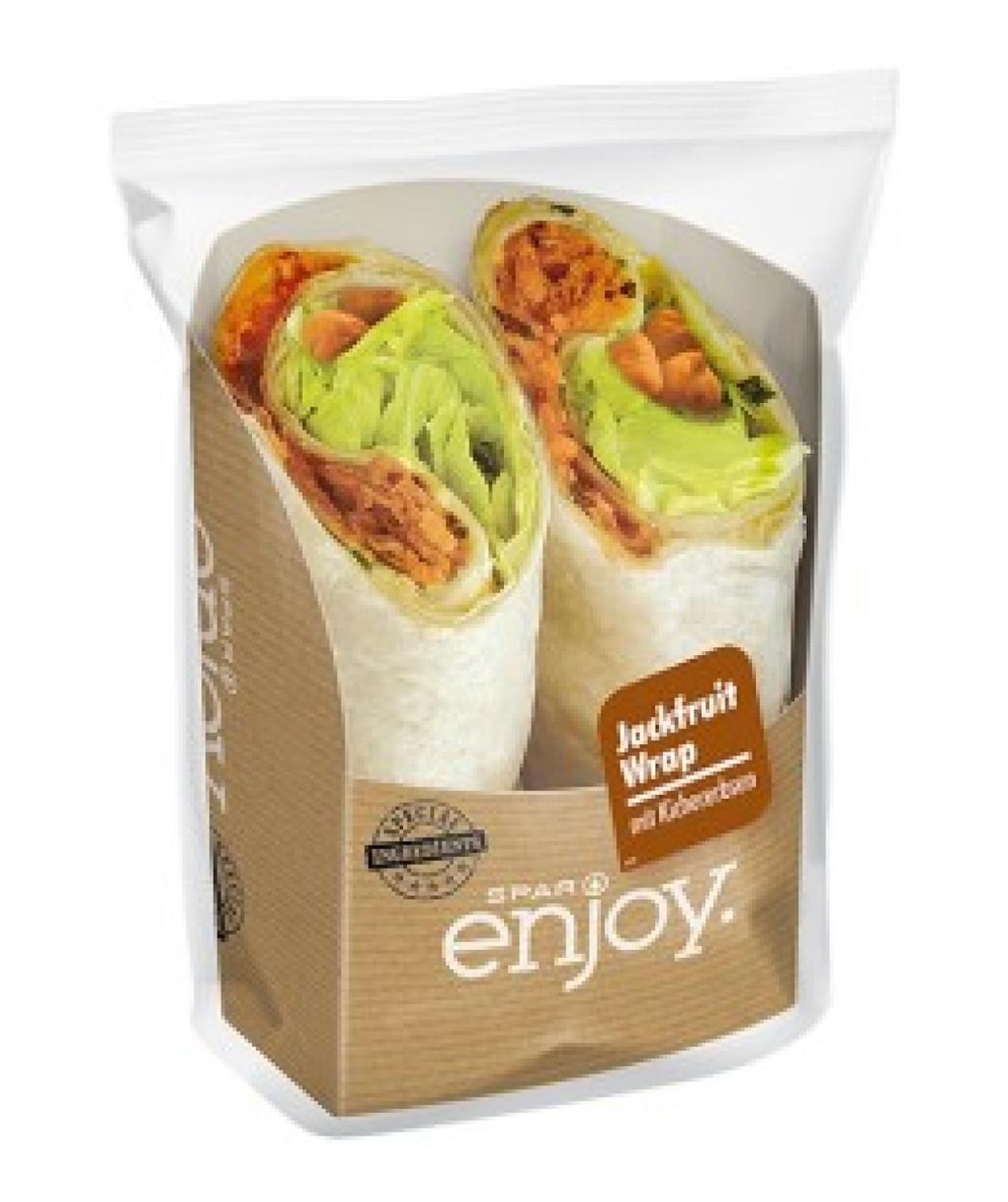 Jetzt gibt es Jackfrucht auch als fertigen Snack bei "Spar Enjoy".