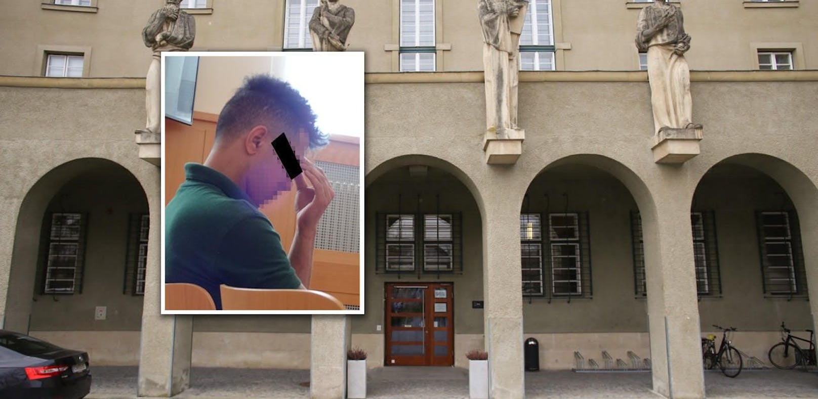 Der Mann zeigte sich Vor Gericht in Krems teilgeständig. 