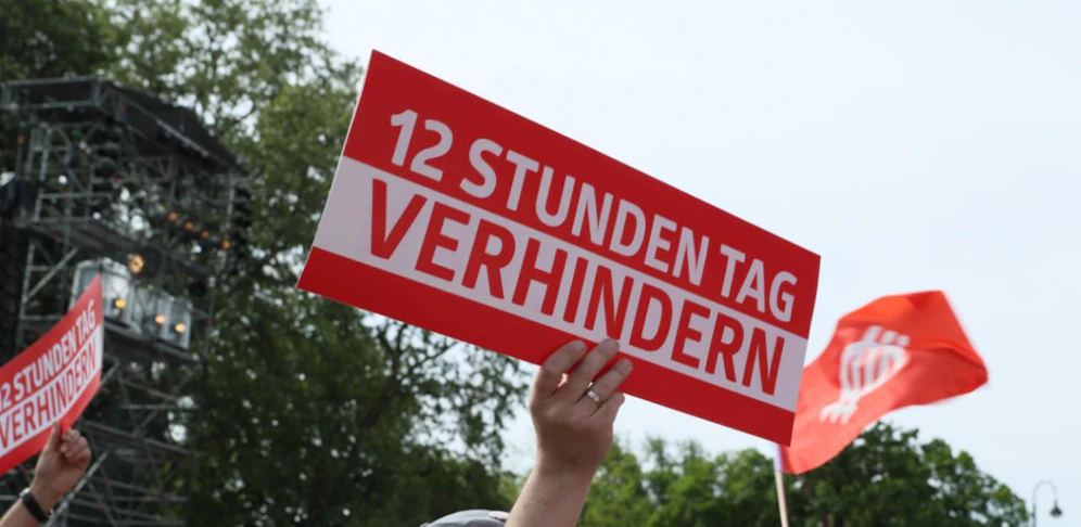 Widerstand gegen den 12-Stunden-Arbeitstag