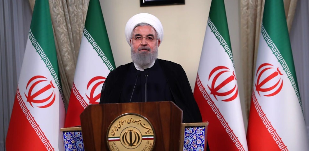Der iranische Präsident Hassan Rouhani 