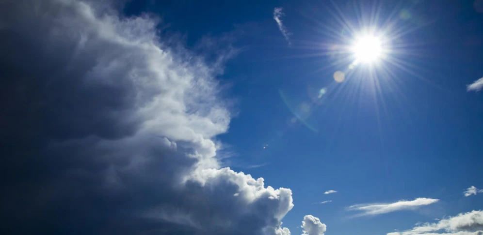Am Wochenende kommt wieder die Sonne durch.