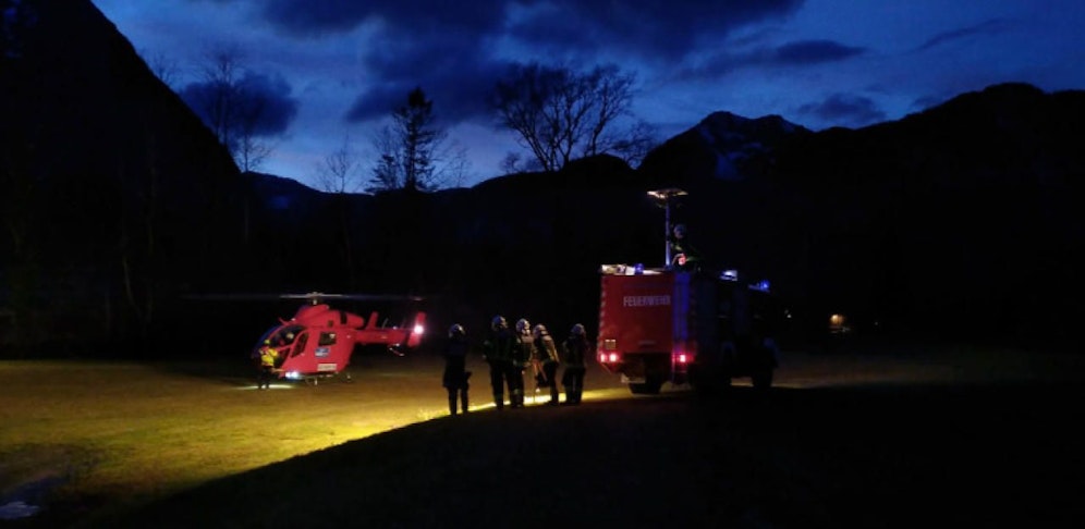 In der Nacht musste die Suchaktion abgebrochen werden. 