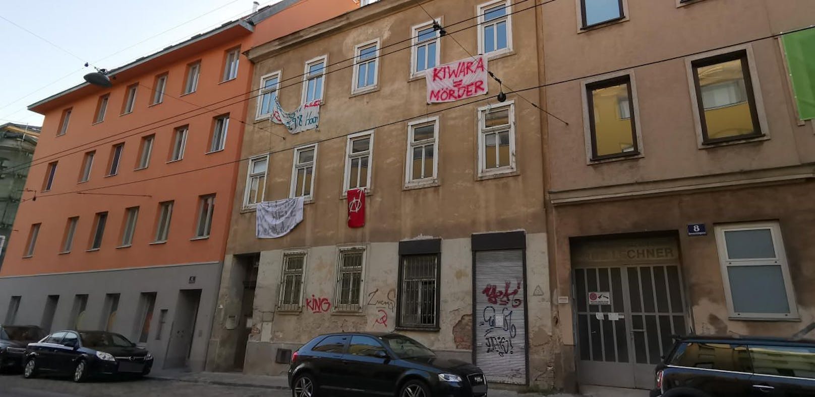 Anarchos besetzen nächstes Haus in Wien