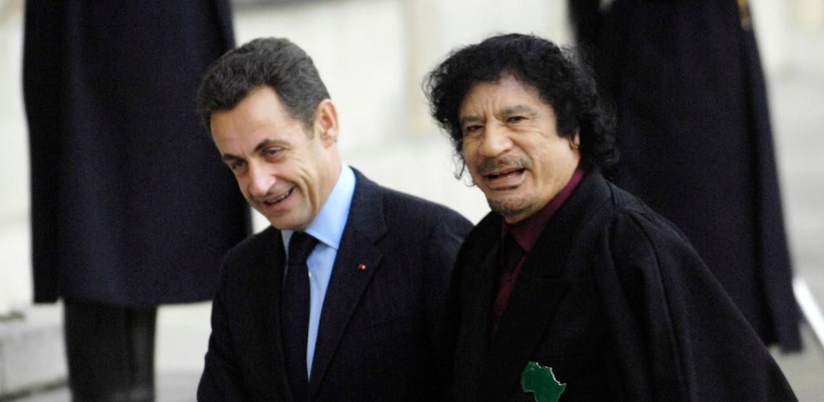 Nicolas Sarkozy in Polizeigewahrsahm