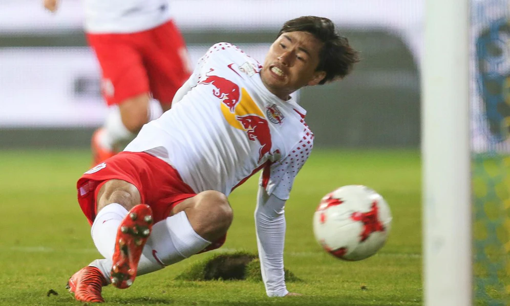 Wie gut hat Takumi Minamino sein Visier gegen St. Pölten eingestellt?