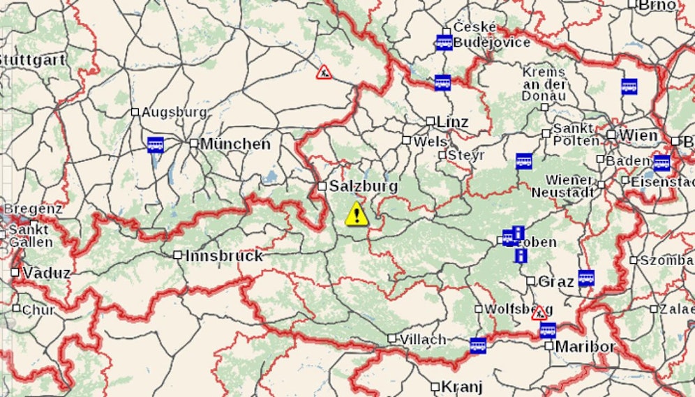 In ganz Österreich stehen die Züge still