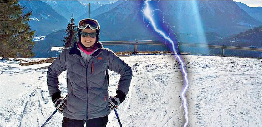 Am Loser (Stmk.) stand Meinl-Reisinger ungewollt im Blitzlicht, aber: Alles okay!