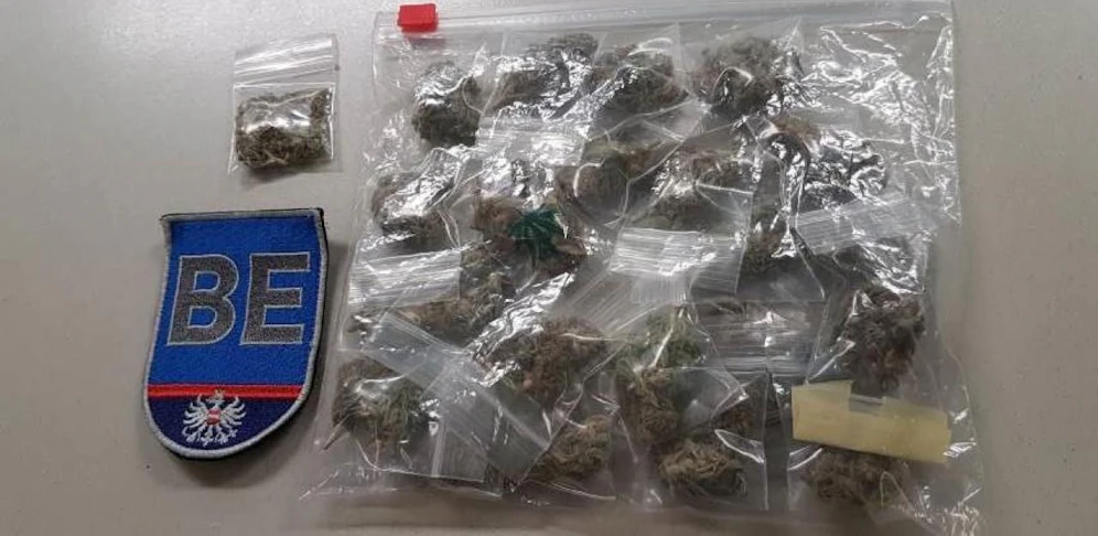 Am Dienstag wurde viel mit Cannabis gehandelt. 