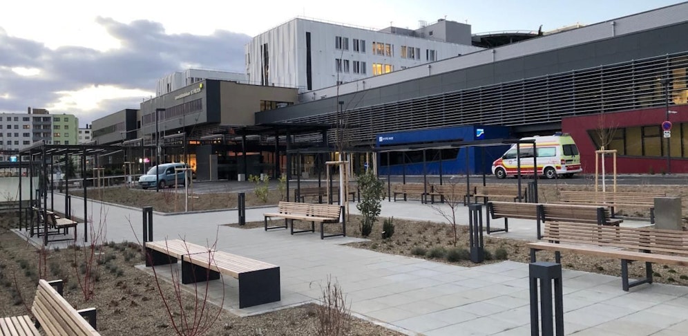 Das Universitätsklinikum in St. Pölten.